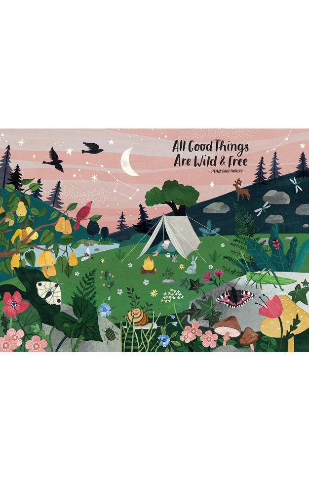 All Good Things Are Wild and Free 1,000-Piece Puzzle
